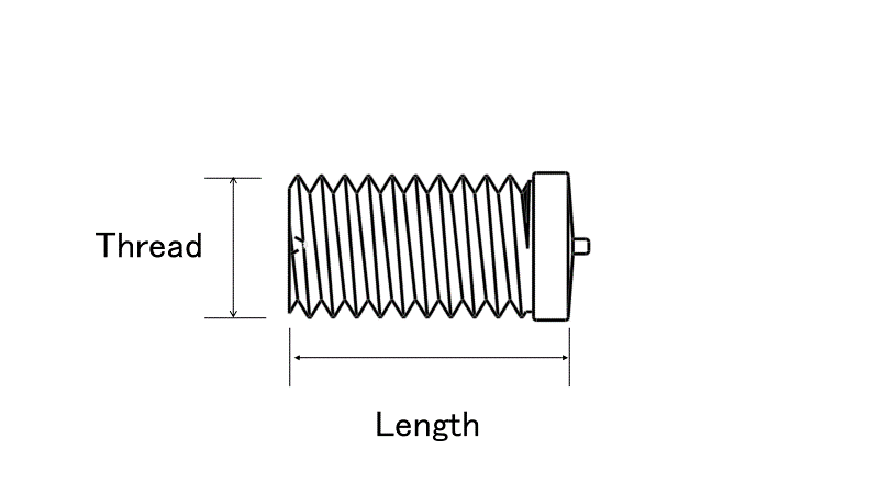 CD Stud bolt straight (without flange) - Product | NIHON FLASH CO., LTD.